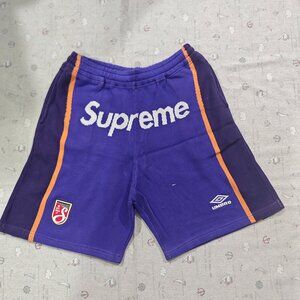 Supreme Umbro Knitted Purple Shorts